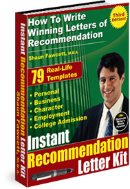 Instant Recommendation Letter Kit