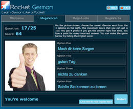 Rocket German Online Language Course