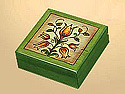 Folk Vine II Wooden Box